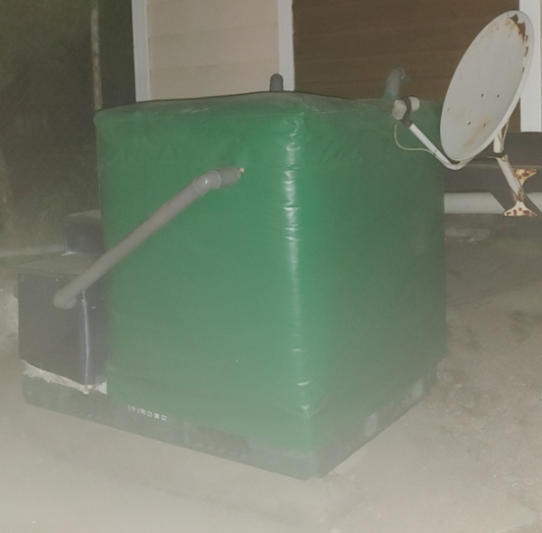 방류형 화장실 시공